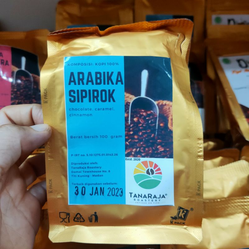 

Kopi Arabika Sipirok Tanaraja Roastery