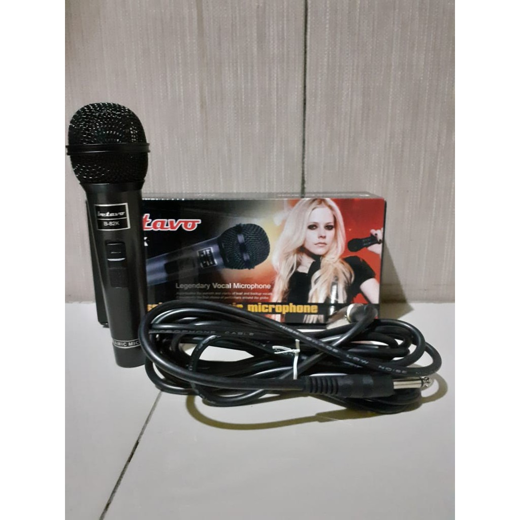 betavo Mic kabel dynamic original Microphone cable karaoke vocal audio sound suara mik professional