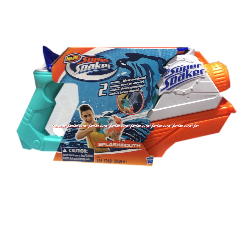 Nerf Super Soaker Mainan Pistol Air Dengan Sabun Busa