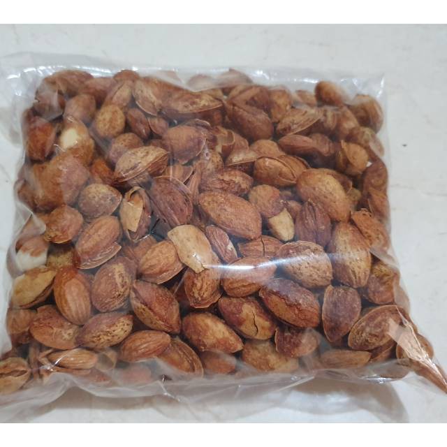 

terlaris Kacang almond susu almond panggang 500gr