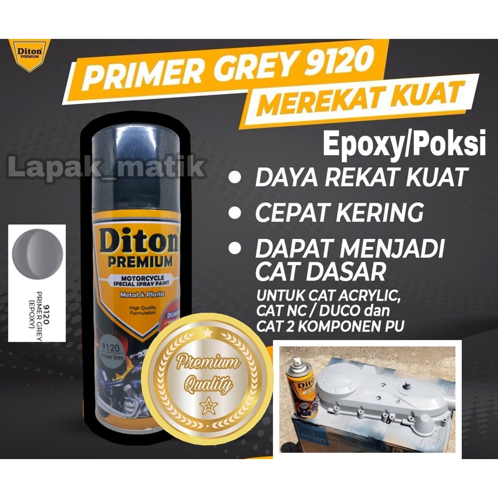 Pilok DITON PREMIUM EPOXY POKSI PRIMER GREY 9120 400ml