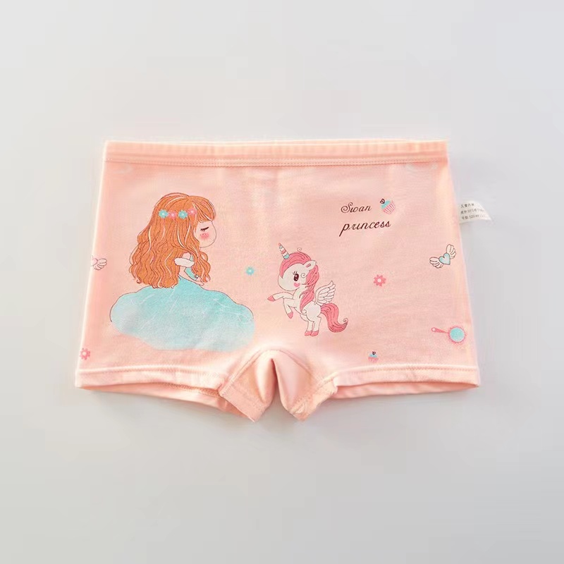 Celana dalam boxer anak perempuan lucu fairy fashion anak import-CD001 Unicorn