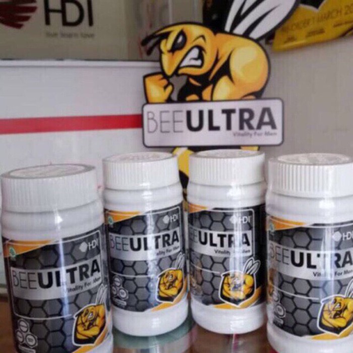 Hdi bee ultra / hdi beeultra / suplemen vitalitas pria / bee ultra hdi