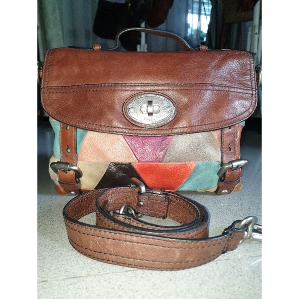 Tas Fossil Maddox Patchwork Top Handle