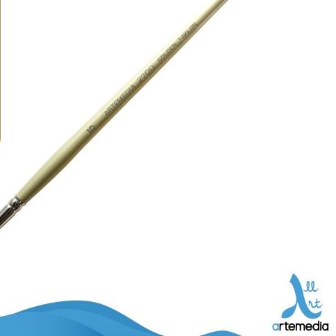 

Kuas Lukis Artemedia 2700 Round Gold Taklon Synthetic Brush SH - NO. 20/0