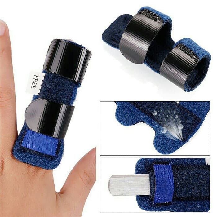 Finger Splint Pain Relief Aluminium Finger Splint Elastic Pain Relief