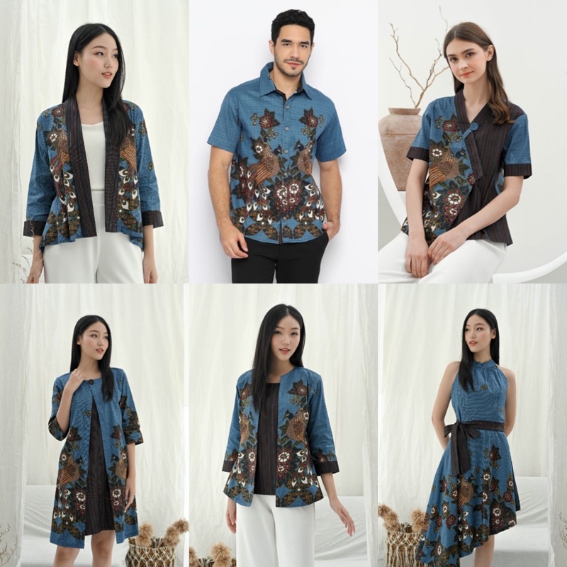 242 SMA -Atasan Batik Wanita/ Blouse Batik Wanita Modern/ Seragam Batik/ Batik Jumbo