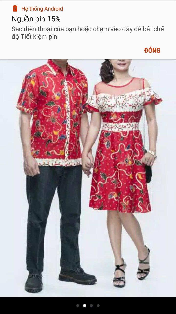 Sarimbit Keluarga Batik Dress Terusan Wanita Kd Melati Dasar Warna Biru