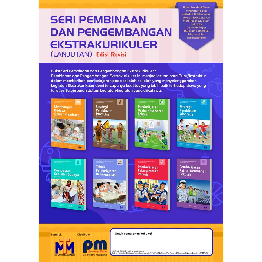 Seri Pembinaan dan Pengembangan Ekstrakurikuler (Lanjutan) - CV. Multi Trans Media