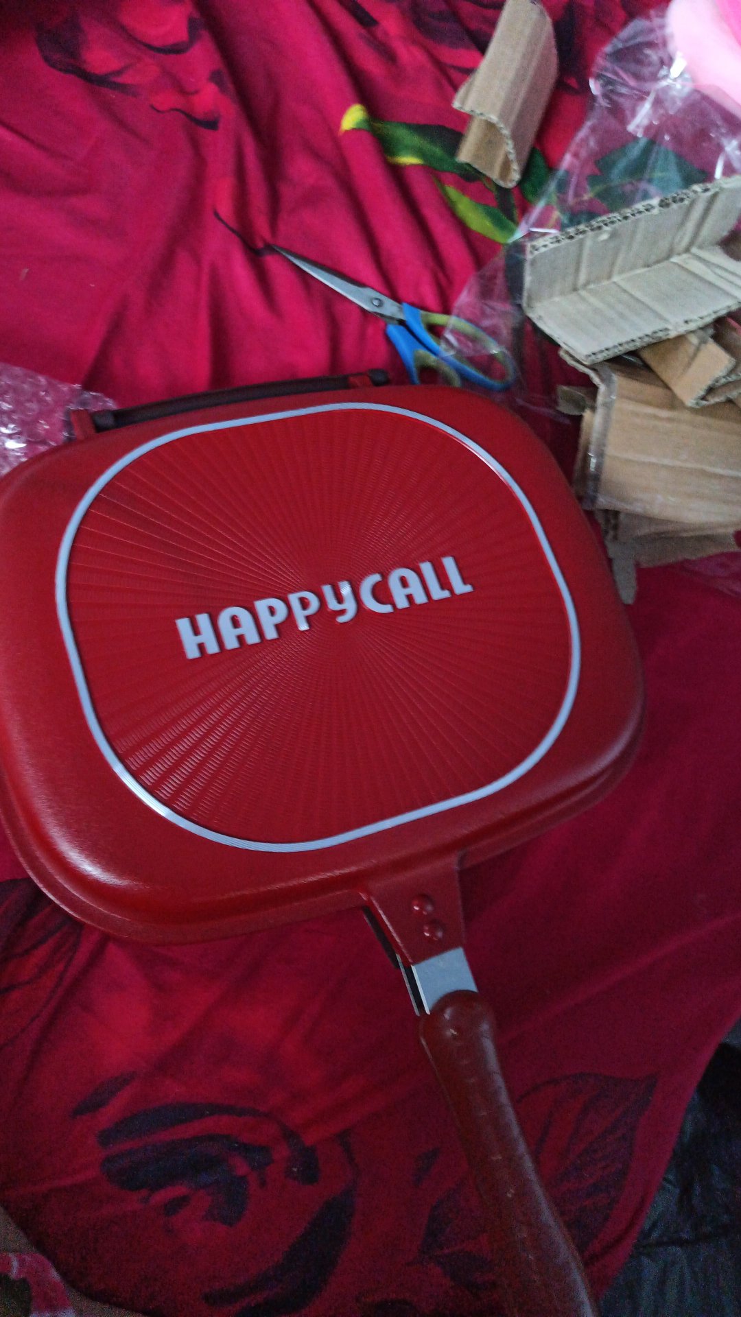 Happy Call Double Pan Jumbo 32 Cm Wajan Bolak Balik Kulit Jeruk Bonus Karet Seal Harga Murah Malang