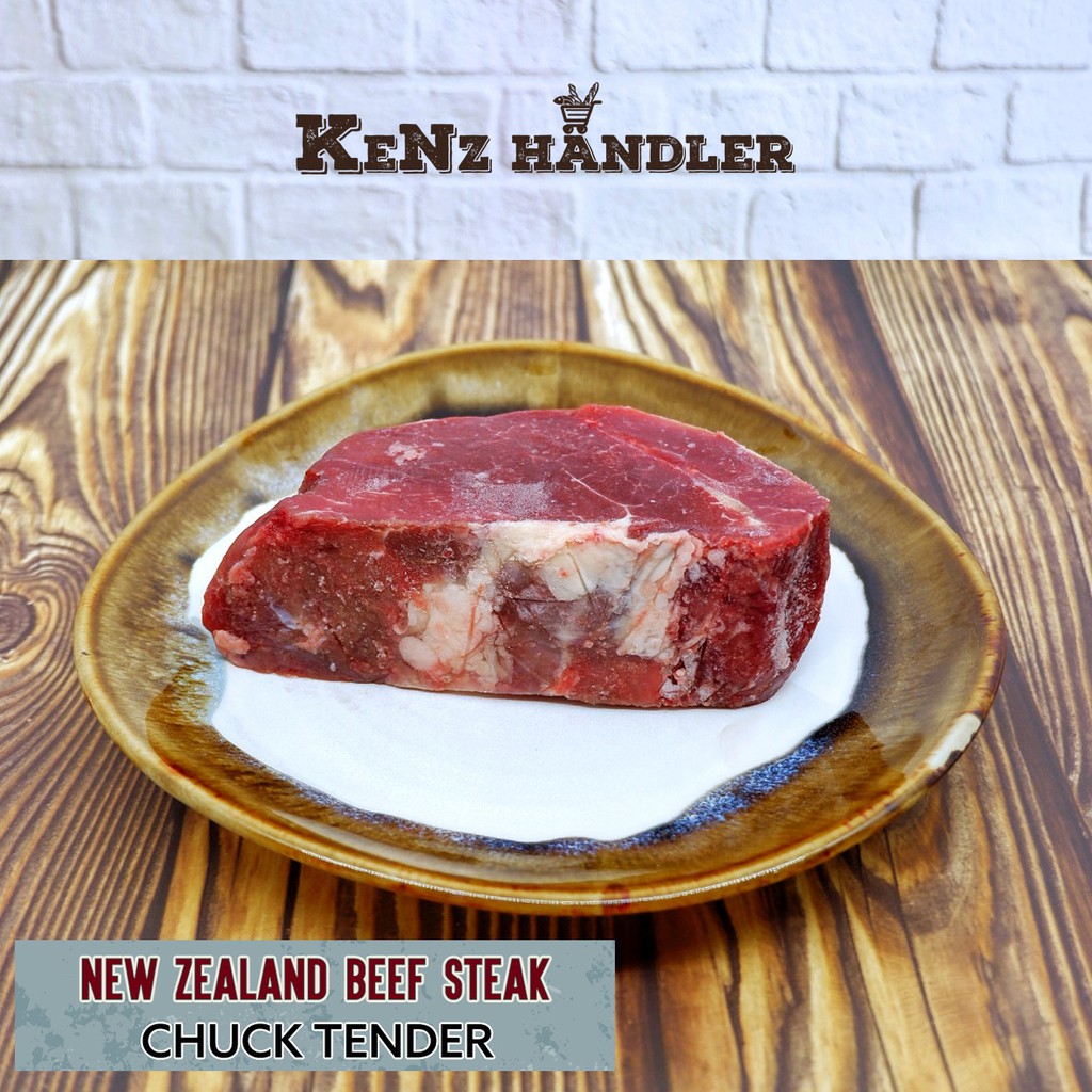 

NEW ZEALAND BEEF CHUCK TENDER STEAK / SAPI CHUCK TENDER 200-220 GR KeNz Händler | Grab&Gojek