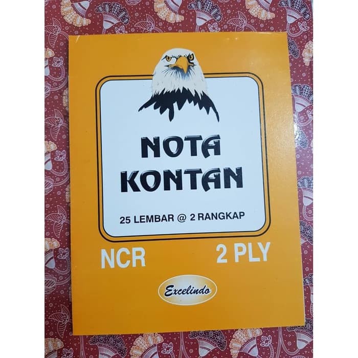 

Buku Bon Nota Kontan 2 ply / Rangkap 2 Besar Excelindo (10 buku)
