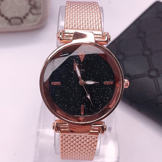 JAM TANGAN WANITA KOREA DARI ANYAMAN SABUK JALA SEDERHANA RETRO WARNA WATCH JAM TANGAN MURAH W74