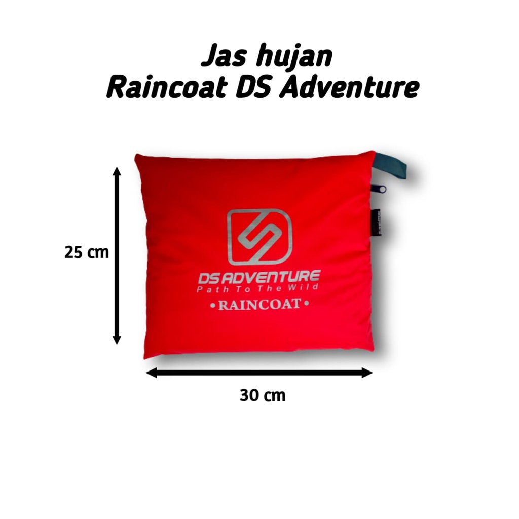 Jas hujan Outdoor Gunung Raincoat Setelan - DS Adventure