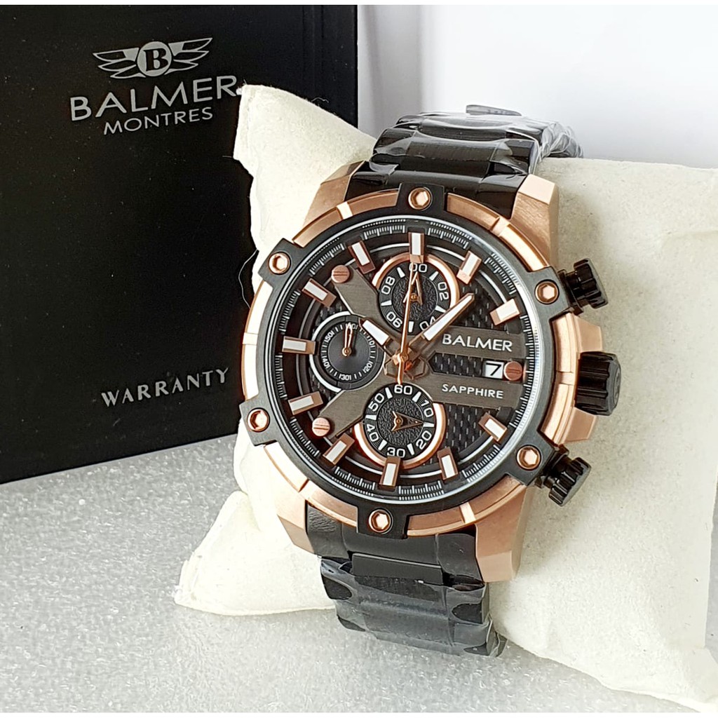 Jam tangan pria BALMER 8111 Sapphire SPORT ORIGINAL GARANSI 2 TAHUN