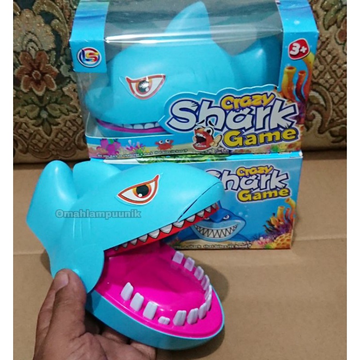 TERBARU!! BISA COD!! MAINAN SHARK DENTIST MAINAN HIU GIGIT/MAINAN PRANK HIU GIGIT