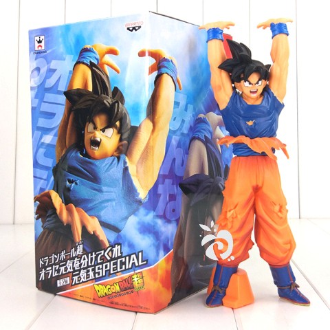 FG192 Dragon Ball Goku Energy Bomb A Action Figure Pajangan Miniatur Mainan Hiasan Cake Topper