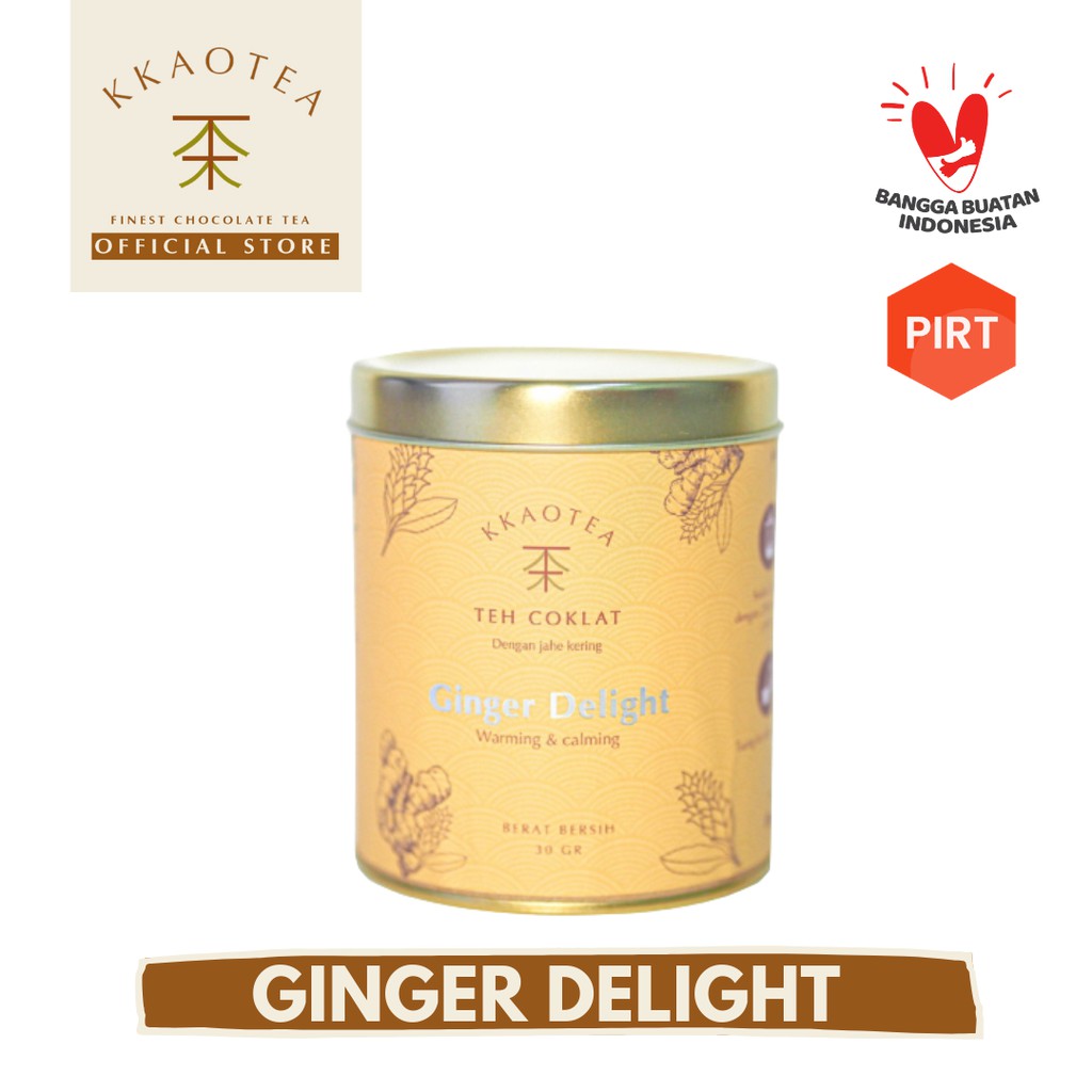 

GINGER DELIGHT Kkaotea Teh Coklat (Meningkatkan Metabolisme, Teh Detox, Teh Meningkatkan Imun) 30GR