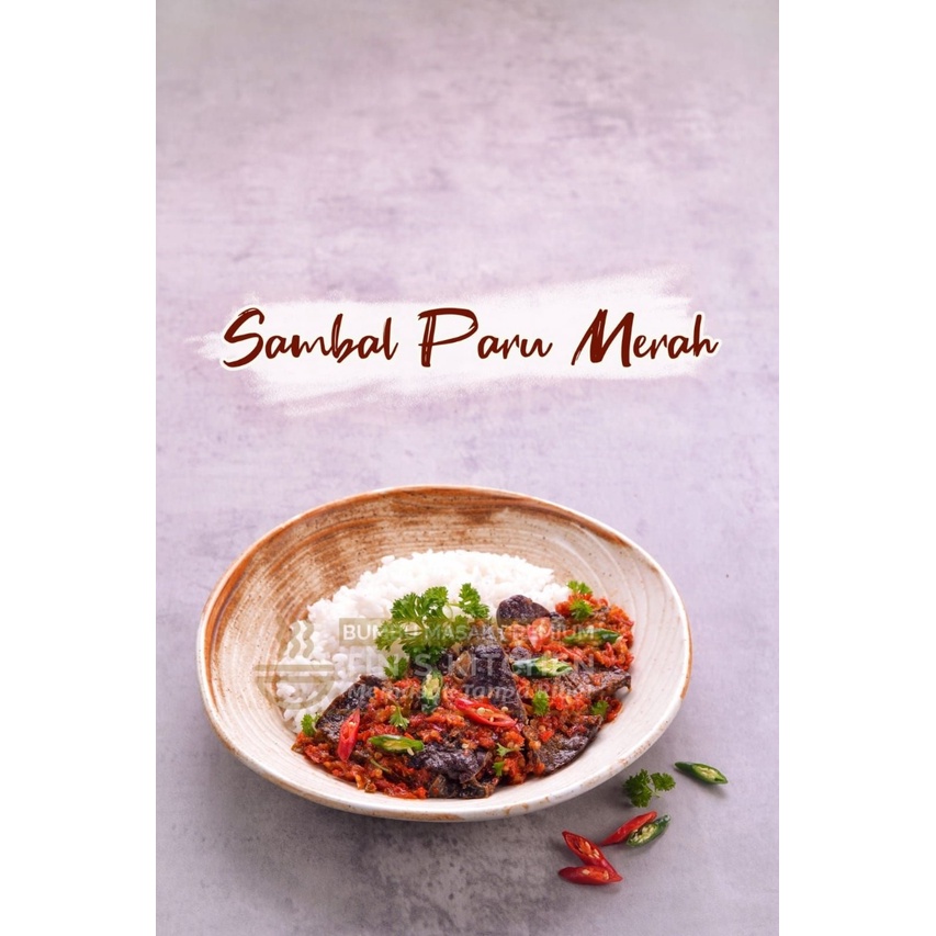 

Sambal Paru Merah 200 gr