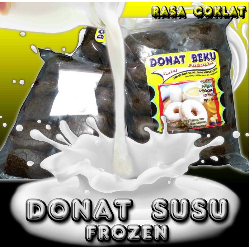 

DONAT SUSU FROZEN / DONAT BEKU FREDLIN (Coklat)