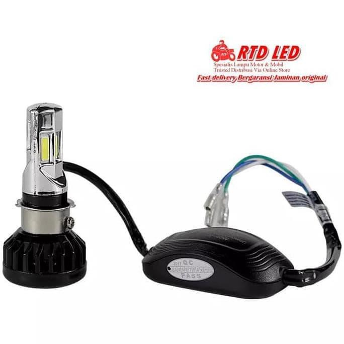 TERMURAH LED LAMPU HEADLAMP MOTOR LED RTD 6 SISI M02E LAMPU UTAMA #2