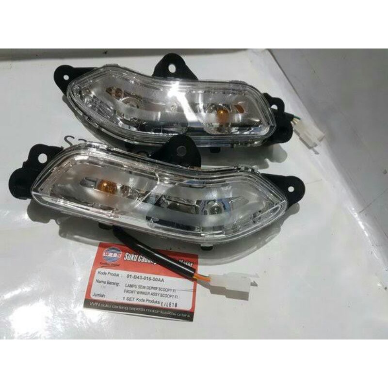 LAMPU SEIN SEN DEPAN KANAN KIRI SCOOPY FI ESP 2013 2014 2015 2016