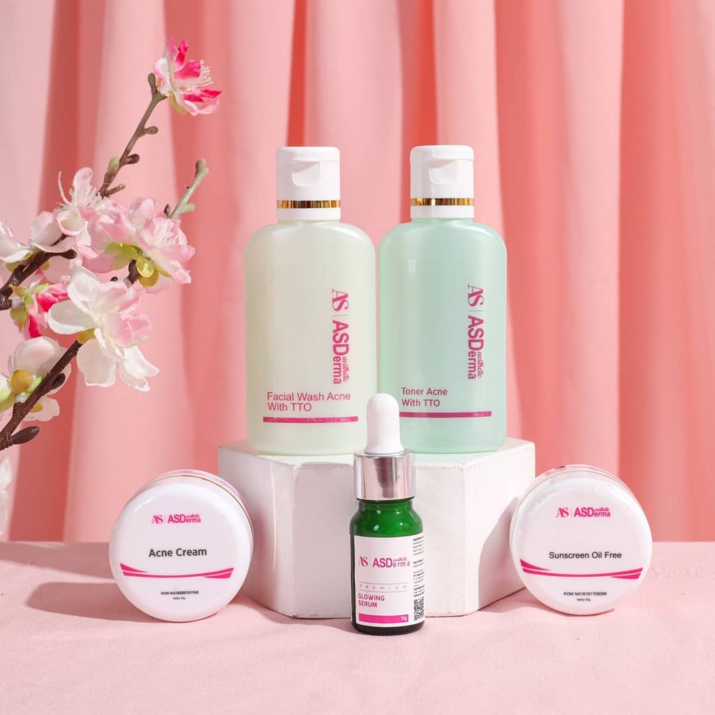 Paket Acne Glowing 60ml + Serum