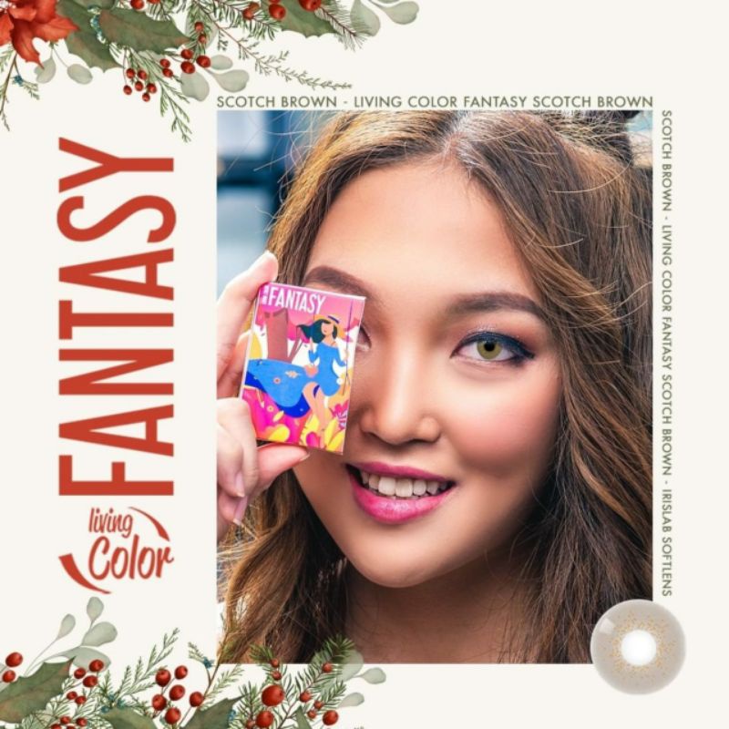 Softlens LIVING COLOR FANTASY 14.4 MM by IRISLAB / Softlen Soflen Softlense Warna