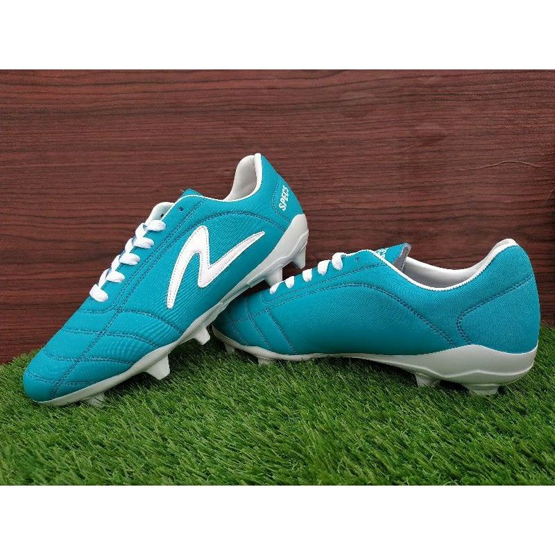 sepatu bola rumput SPECS biru hitam polos toska full black putih full white dewasa murah-Toska white