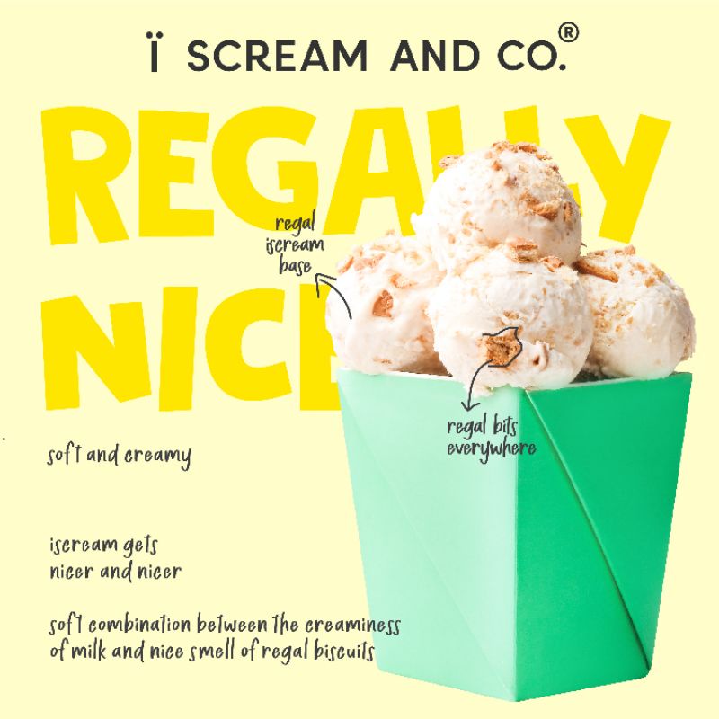 

Iscreamandco REGALLY NICE Ice Cream