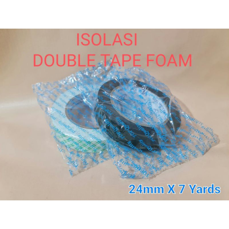 Double Tape Busa Foam Hijau RHINOCEROS Tape 24mm x 5m