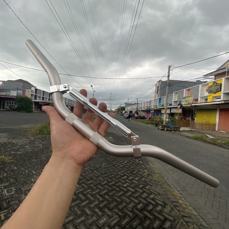 Stang Stir Domino Replika Daytona Tipe Low silver