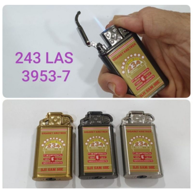 KOREK API Gas Bara Las Api Biru 234 Lighter