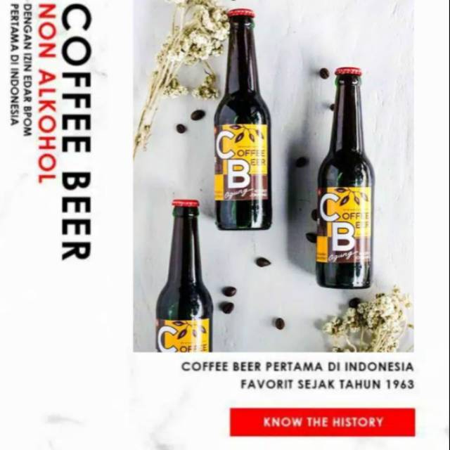 Coffee Beer Halal Kopi Soda Minuman Jadul Sarsaparila Saparila Badak Temulawak