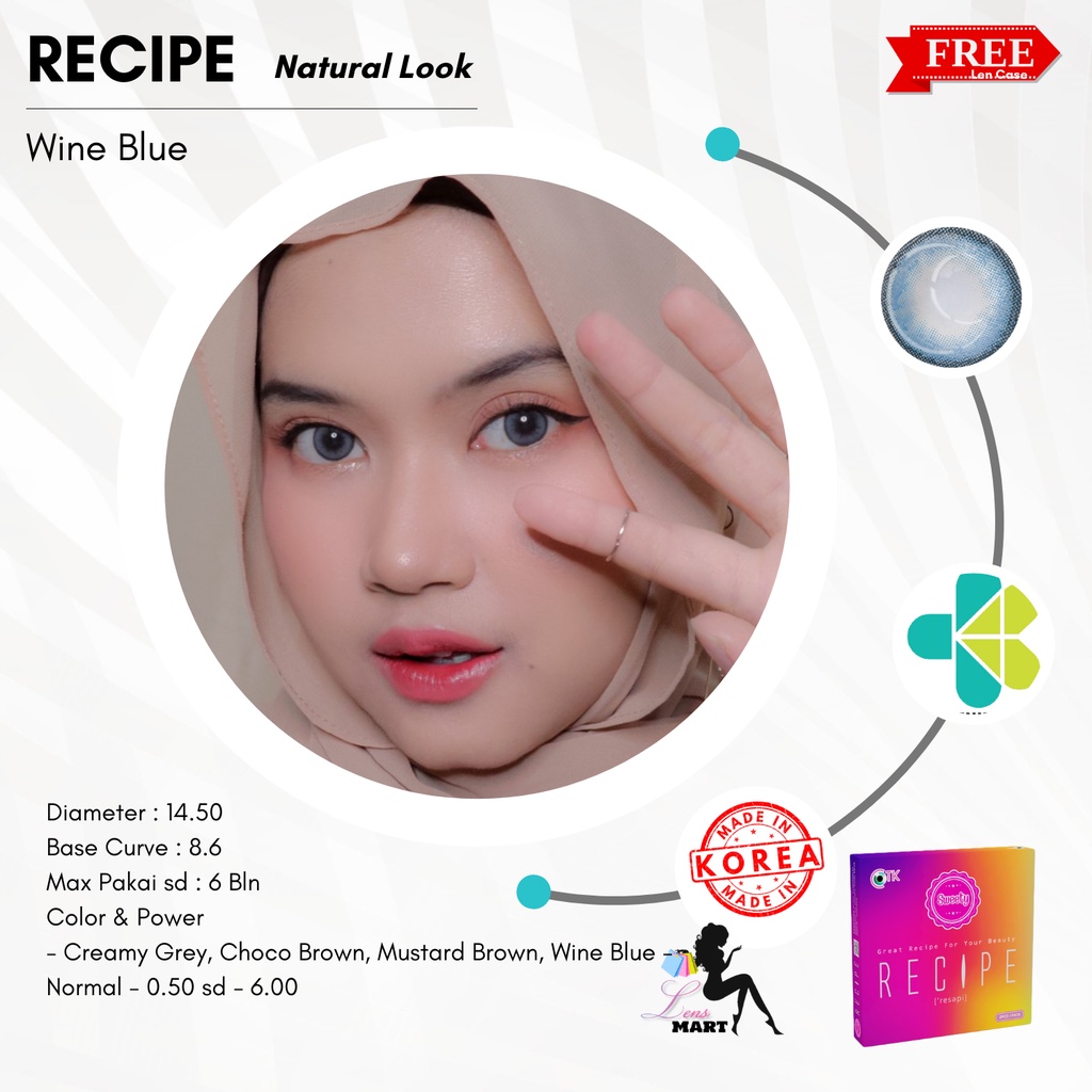 SOFTLENS RECIPE BY CTK MINUS 3.25 sd 6.00