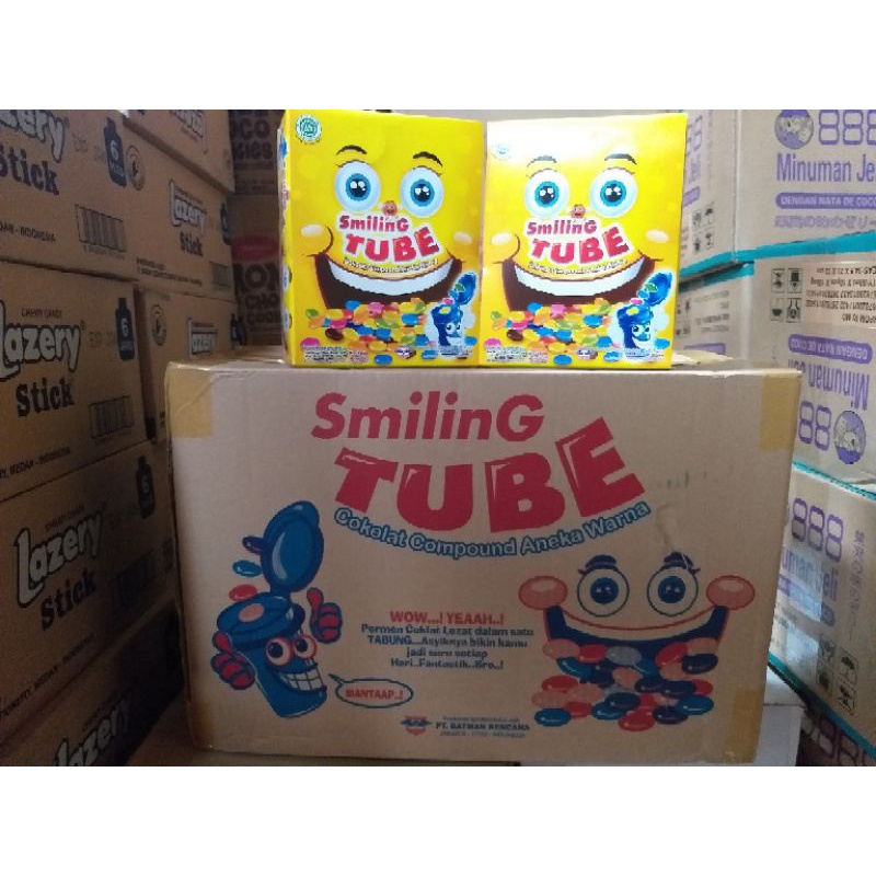 cokelat smilling tube