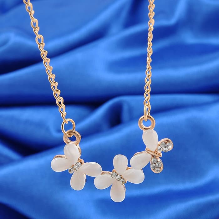 Kaung Choker Butterfly Rhinestone