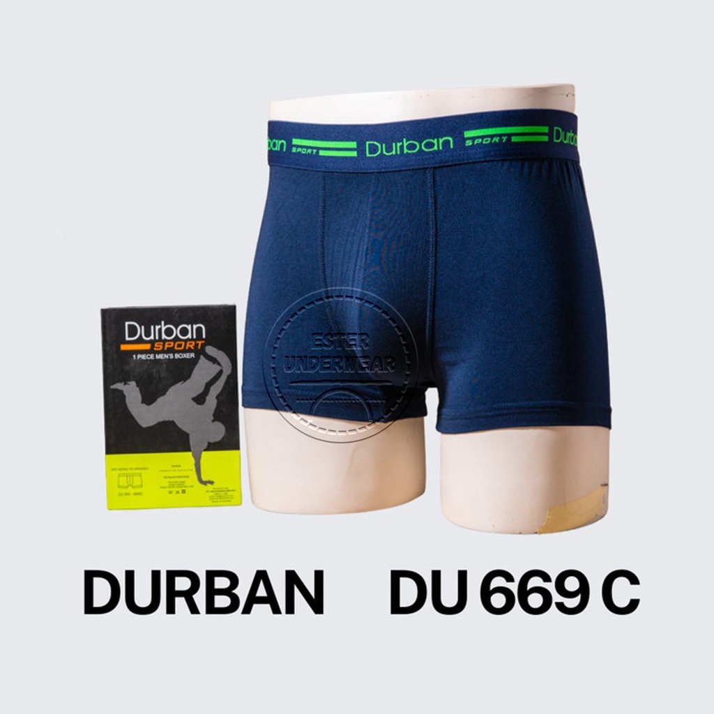 Celana Boxer Pria Durban Sport DU 669C Isi 1Pcs