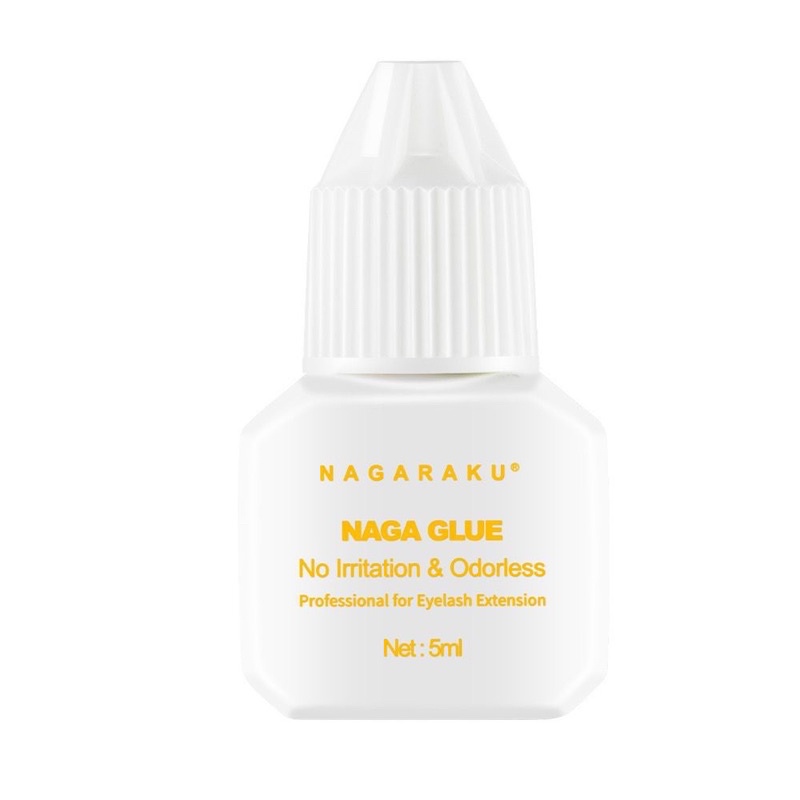 Nagaraku Glue Putih Eyelash Extension Lem Tanam Bulumata Palsu Nagaraku Glue 5ml For Eyelash extansion Nagaraku Hitam Eyelash Extension Glue Lem Tanam Bulumata Palsu  NAGA GLUE GOLD LEM EYELASH TIDAK PEDIH