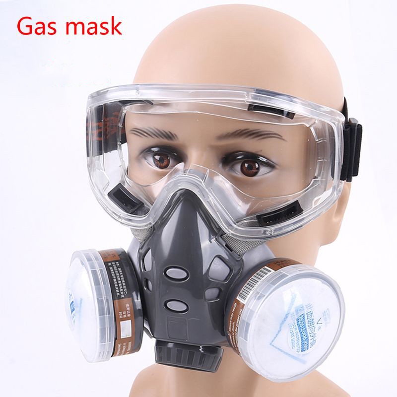 SAFURANCE Masker Gas Respirator Anti-Dust Chemical - SF02