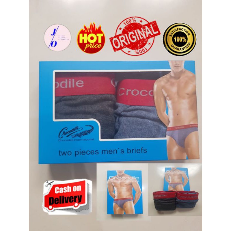 CELANA DALAM PRIA CROCODILE 263 | GROSIR PAKAIAN DALAM MURAH ORIGINAL / CD PRIA SEMPAK