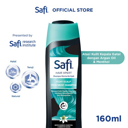 SAFI HAIR XPERT 160ML ITCHY SCALP