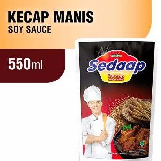 

SEDAAP Kecap Manis Pouch 550ml