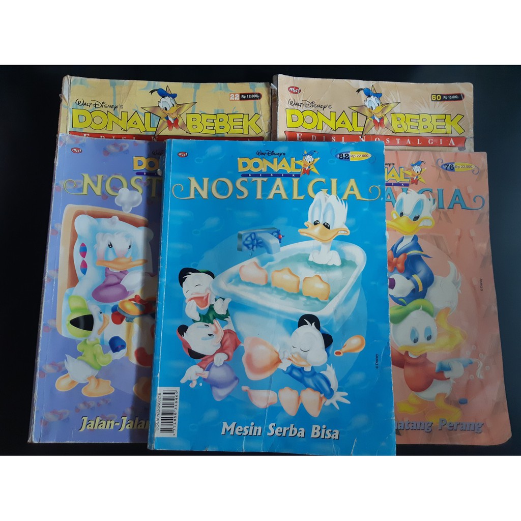 Komik Donald Bebek Donal Bebek Donald Duck Edisi Nostalgia Shopee Indonesia