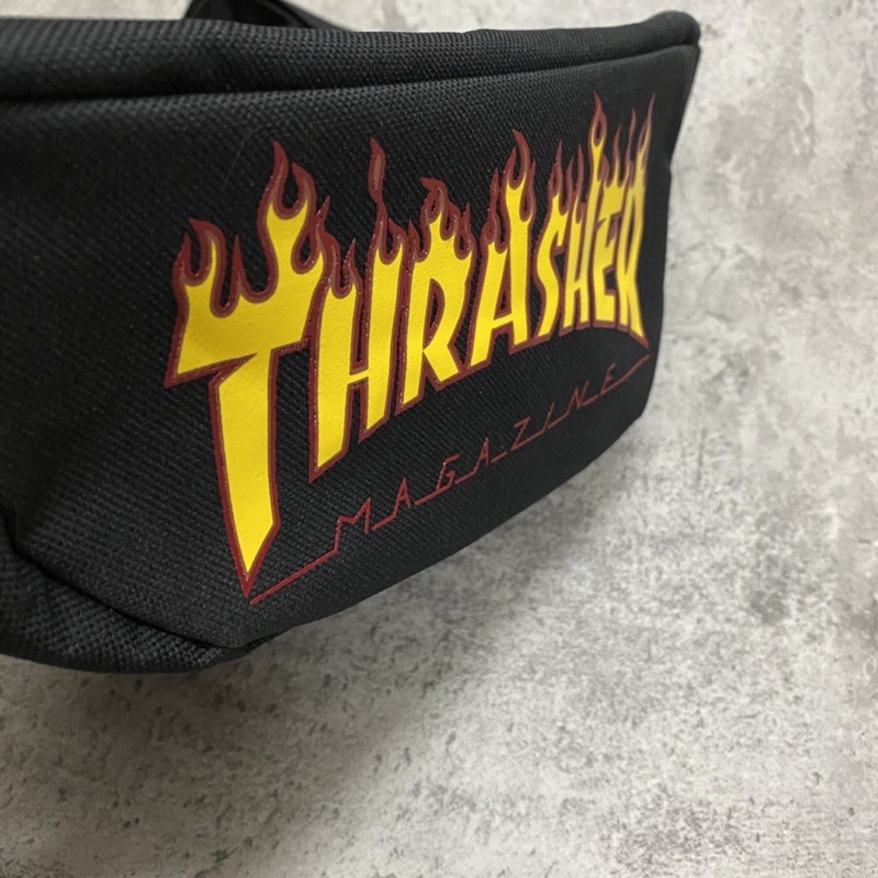 WAISTBAG TRASHER WITH TAG/ TAS SELEMPANG PRIA / GROSIR / TERMURAH / LIKE IMPORT