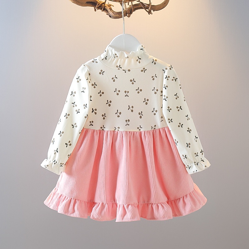 Dress Bayi Perempuan ELLE Baju Fashion Anak Bayi Perempuan 6 bulan - 3 tahun Korean Style Import