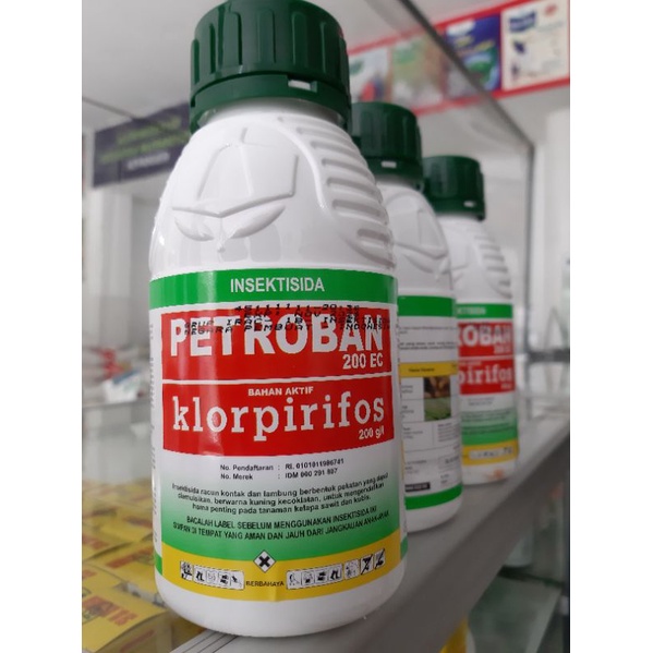 Petroban 200EC 500ml Insektisida Pencegah dan Pembasmi Hama Tanaman