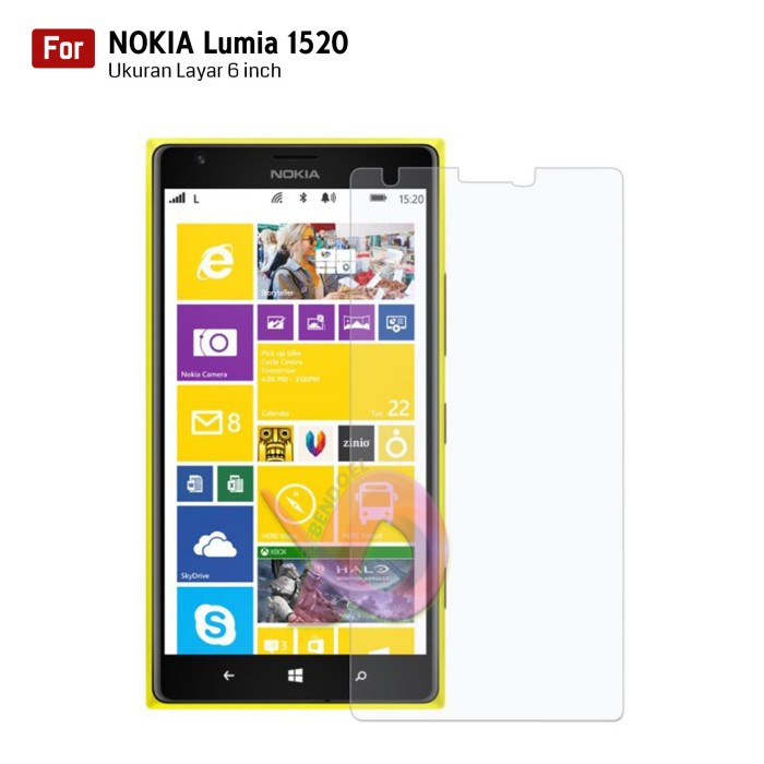 Tempered Glass K-Box Nokia Lumia 1520 / 535 / 540 / 640 XL Anti Gores Kaca KBOX