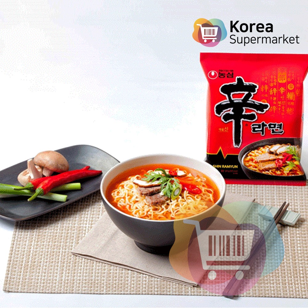 Nongshim SHIN RAMYUN ramen Impor dari Korea 120g/Korea spicy noodle