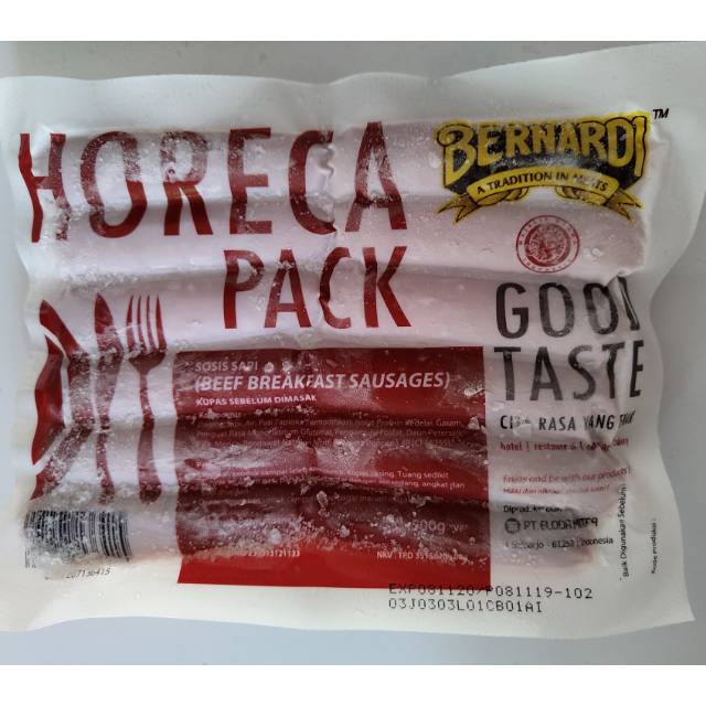 

Sosis Sapi Horeca 500gr